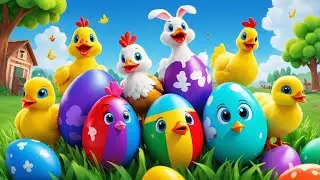 Colorful Eggs Adventure Song &ndash; Learn Colors & Numbers | Fun Kids Cartoon Learning Video
