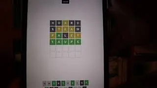 Playing Wordle in ASMR