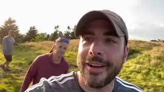 Backpacking the AT (2 miles from Carvers Gap to Grassy Bald)
