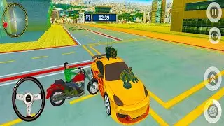 Flying Car Shooting Simulator - Android GamePlay - Shooting Games Android