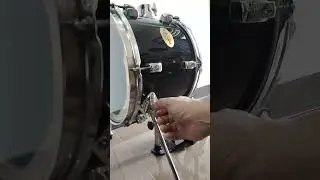 MEMBUAT KICK BASS DRUM MINI DARI TOM 12 INCHI
