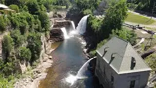 Ausable Chasm drone
