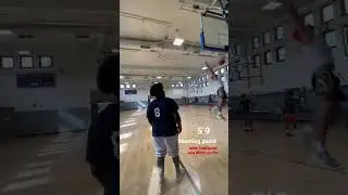 5&rsquo;9 shooting guard off the side of the backboard #viral #basketball #ballislife #sports @ballislife