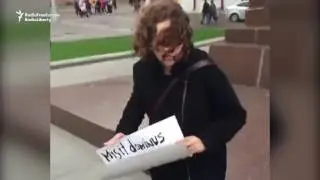 American Arrested Near Kremlin For Solo Protest