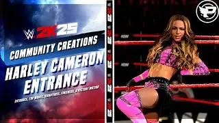Harley Cameron WWE 2K25 Entrance, Top Moves, Signatures, Finishers, & Victory Motion (PS5/XBSX)