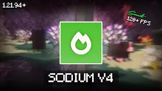 Sodium V4 For MCPE 1.21 | (Optifine, Increase FPS+, Smooth, Clean)