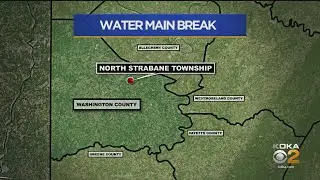 Water Main Break Impacting North Strabane Township