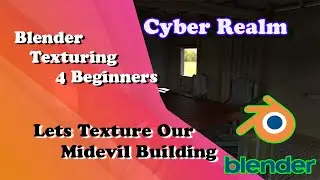 How to Texture  our  Midlevel Building In Blender ~ Texturing for Beginners - Part 1 [EChris Hanter]