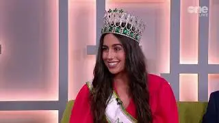 Miss Ireland 2025   Caoimhe Kenny  first LIVE TV interview
