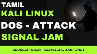 Signal Jamming Tamil | Kali Linux Tamil | Dos Attack Tamil  |Hack with kali Linux | Codehunters