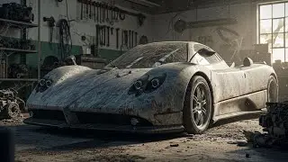 ASMR Car Restoration | Pagani Zonda C12 (1999) Full Rebuild From Abandoned Wreck to car Perfection