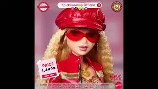 Barbie Signature My Scene Doll & Accessories, in Y2K-Inspired Outfit with Pleather Jacket