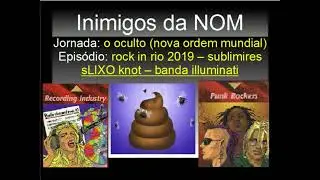 slipknot - rock in rio - subliminares - ocultismo