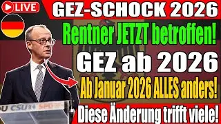 💥 SCHOCK: Neue GEZ-Regelung | Start 01.01.2026 | Millionen Rentner betroffen