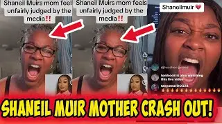 SHANEIL MUIR SUE HER MOTHER WHILE SHE FIGHTING CANCER, CRYING ON LIVE, FANZ RUSH HER AFTER 2 YEARS