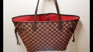 2019 Louis Vuitton Neverfull. This is how an ORIGINAL looks. Close Up