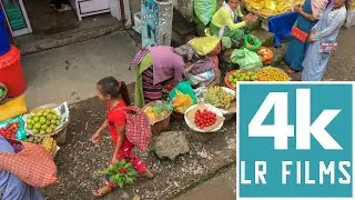 North East India Street Market Free Stock Video