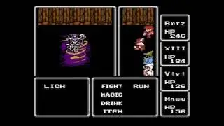 Final Fantasy (NES) - Lich