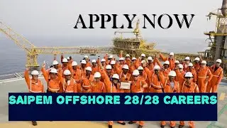 SAIPEM Offshore Job Vacancies: Apply Now!  www.abroadcareerplus.com