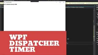 Using a DispatcherTimer to Update Date in Real Time in WPF - WPF C# Tutorial!