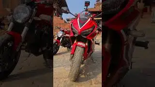 Superbikes Ka Shouk Hai 😍😉 #cbr650r #ducati #nepal