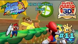 Super Mario Sunshine - Super Mario 3D All-Stars Part #11 Finale - All Blue Coins - No Commentary