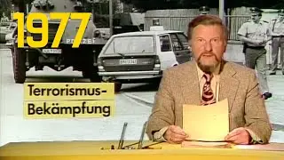 ARD Tagesschau 20:00 Uhr mit Wilhelm Stöck (21.09.1977)