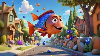 A Fish in the Mailbox 🐟📬 | Funny Nursery Rhymes Songs for Kids & Toddlers