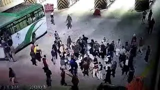 Bjp supporter clash at toll plaza in up agra
