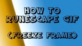 How Make Runescape GIF for Tumblr