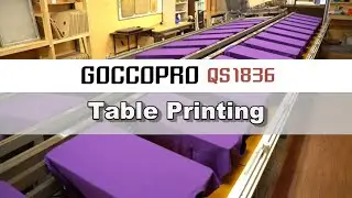 GOCCOPRO QS1836 + Table Printing ; User Testimonial @ Takahama Life Art （Short Ver.） ＜RISO＞