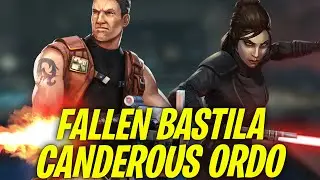 Bastila Shan (Fallen) and Canderous Ordo Gameplay! HK-47 Rework Teased!? | Galaxy of Heroes