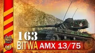 AMX 13/75 - Agres19 na kopalni - BITWA - World of tanks