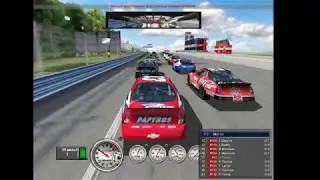 Nascar 2002 Racing Season (PC) - Watkins Glen race 100% (no mic!)
