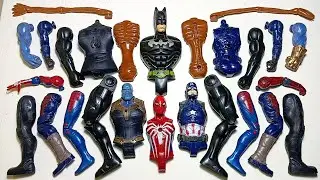 AVENGERS TOYS MARVEL'S, SPIDERMAN VS CAPTAIN AMERICA VS THANOS VS BATMAN VS SIRENHEAD