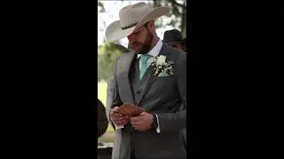 Groom Cries During His Vows // Beautiful Texas Wedding