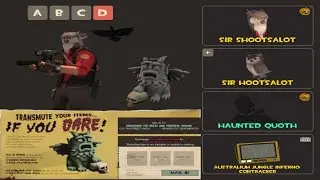 Doing A TON of Halloween Transmutes to get CHEAP TF2 Bird Heads
