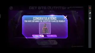 🔥FREE FIRE BTS CRYSTAL TOKEN |FREE FIRE NEW BUNDLE SPIN TRICK💥 | FREE BTS TOKEN SPIN #shorts #btsff