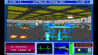 Blake Stone: Aliens of Gold E5M7: Bio-Medical Storage Deck (100%)