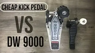 DW 9000 VS Cheap Amazon Kick Pedal | FUNNY REVIEW