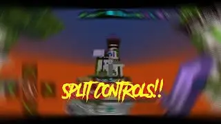 Split Controls Challenge In Hive Skywars!!//Mobile Gameplay