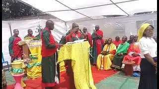 Un extrait de l'enseignement sur la grâce salvatrice par son Éminence KAMINA à kolwezi .