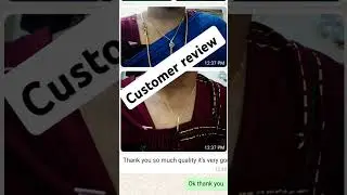 our customers reviews thanks for support.. for order what's up 9677880153
