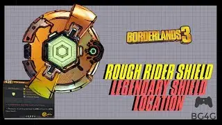 BORDERLANDS 3 - ROUGH RIDER SHIELD (URIST MCENFORCER) - LEGENDARY SHIELD LOCATION/DROP- BG4G