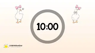 Cute Silly Goose Timer for Kids &ndash; 10 Minute Countdown with Music | Lofi Classroom Timers