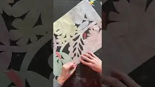 Flowers Paper Cut-Outs  #walldecor #crafting #papercutting #papercutart #papercutartist #papercutout