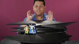 Batman Batwing BTAS  Plane DC Collectibles Review!