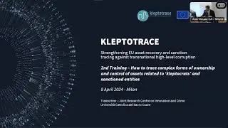 KLEPTOTRACE second training: 