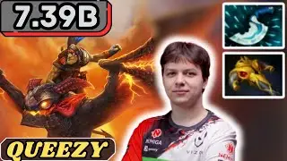 NEW PATCH 7.39b - Queezy BATRIDER Soft Support Gameplay - Dota 2 Support Gameplay