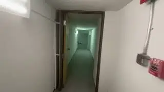 Creppy Walk down some stairs to a secret door!
